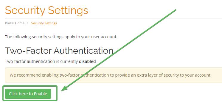 2fa where to enable