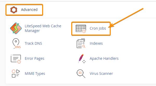 location of cronjobs in cpanel